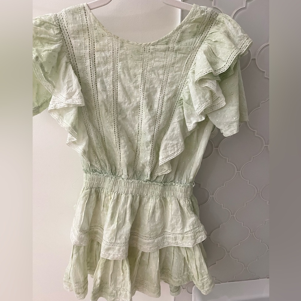 LOVESHACK FANCY MINT GREEN DRESS